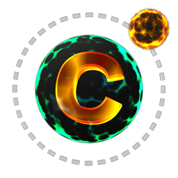 Icon for a proprietary compiled C application module, 256 x 256